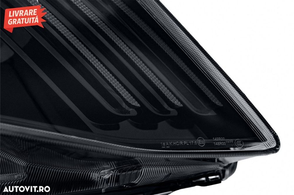 Faruri Full LED Mercedes V-Class Vito W447 (2014-2024) Negru Semnal Di - 8