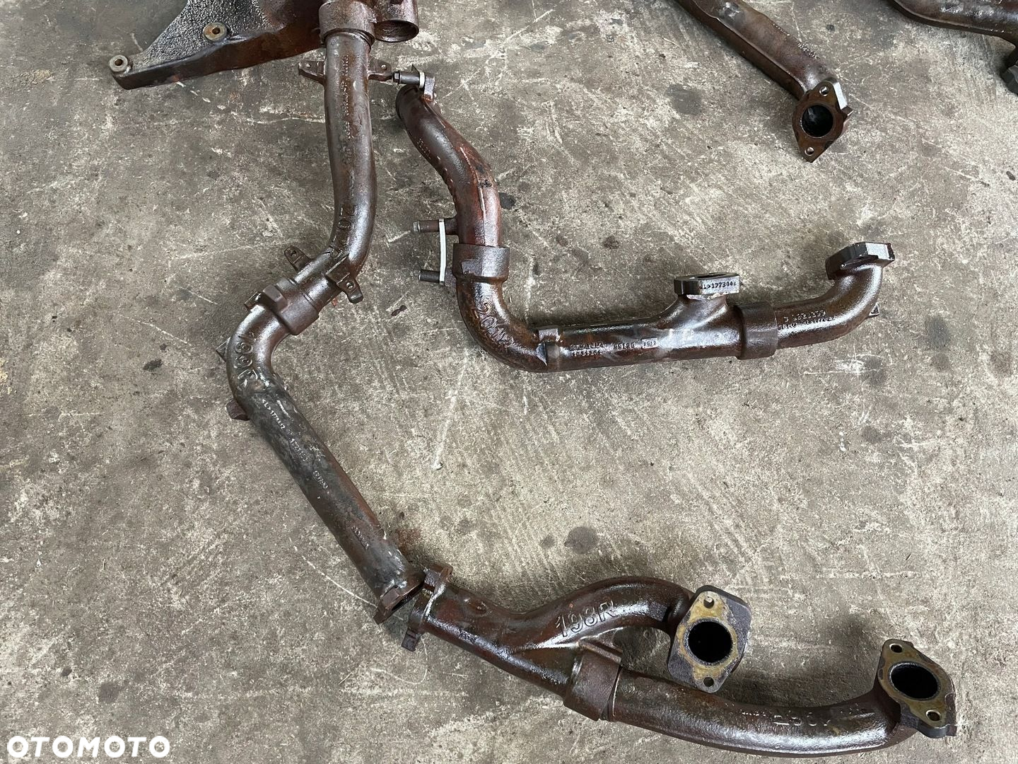 Kolektor Wydechowy Rura Wydech Scania R 730 V8 1906965 - 2