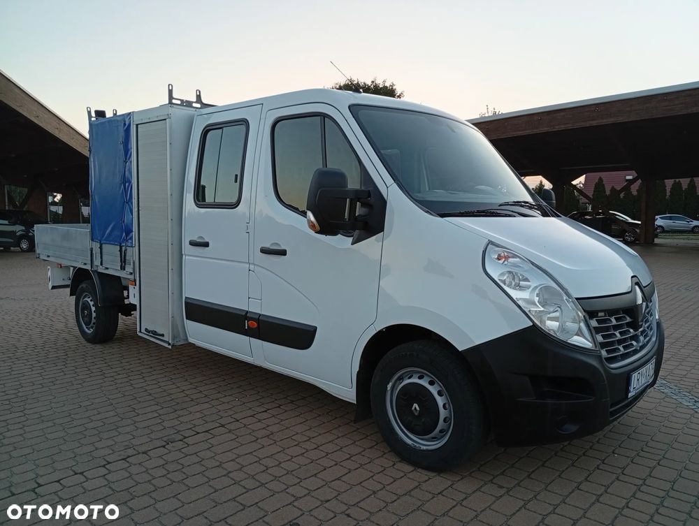 Renault Master !!! DOKA !!! BRYGADÓWKA 7 osobowy KLIMATYZACJA ! DMC 3500 kg ! Sprowadzony Zarejestrowany !!! Nie movano - 28