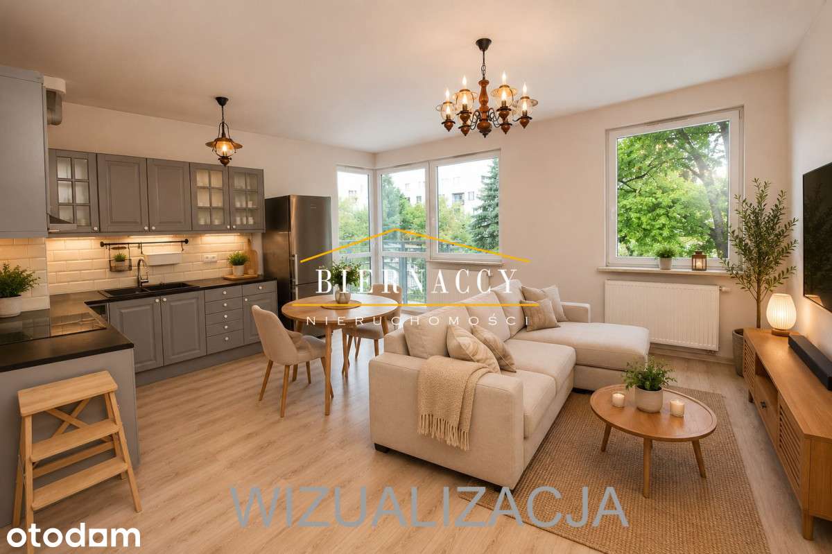 2 pokojowe 51,80m, balkon, garaż podziemny