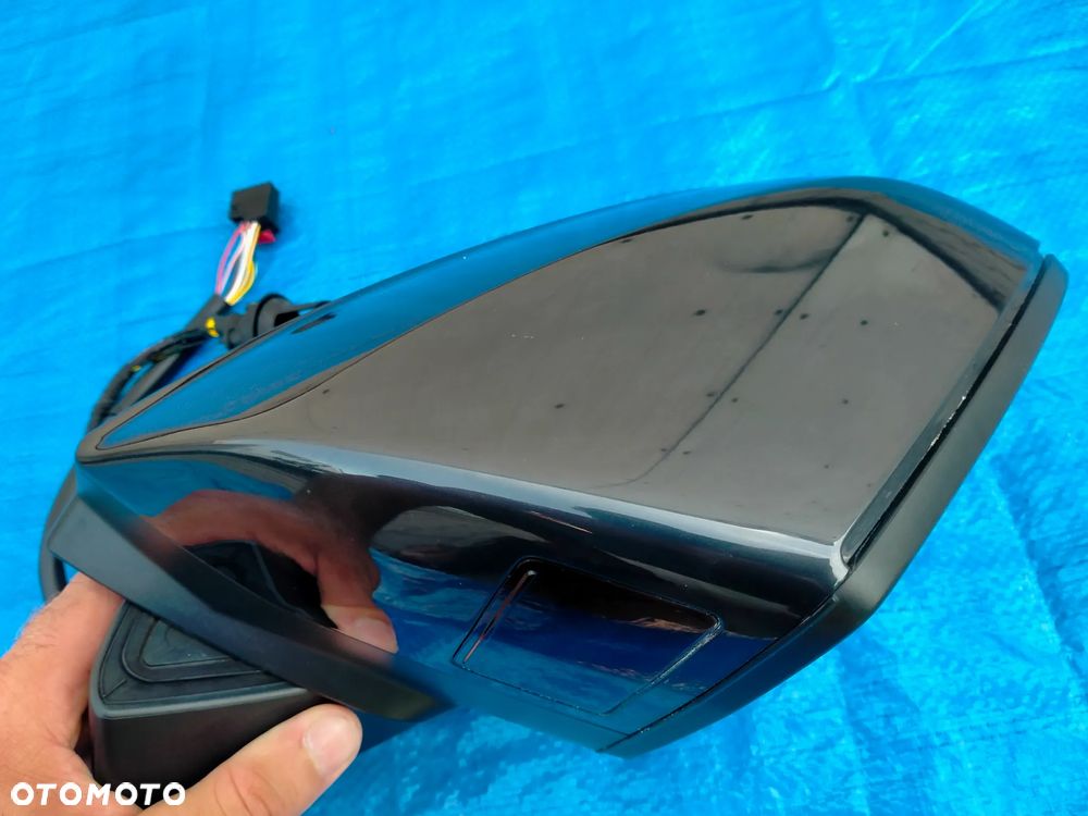 Audi Q7 SQ7 4M / Lusterko Prawe / SHADOW LINE / 13 Pin Pinów / Side Assist / Asystent / EUROPA - 9