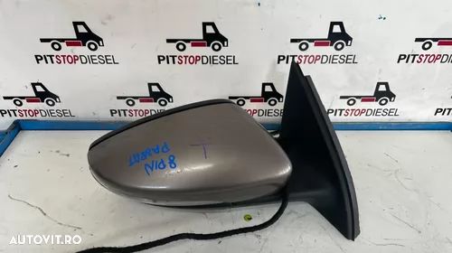 Oglinda dreapta vw volkswagen passat b7 2010 2011 2012 2013 2014 8 pin - 2