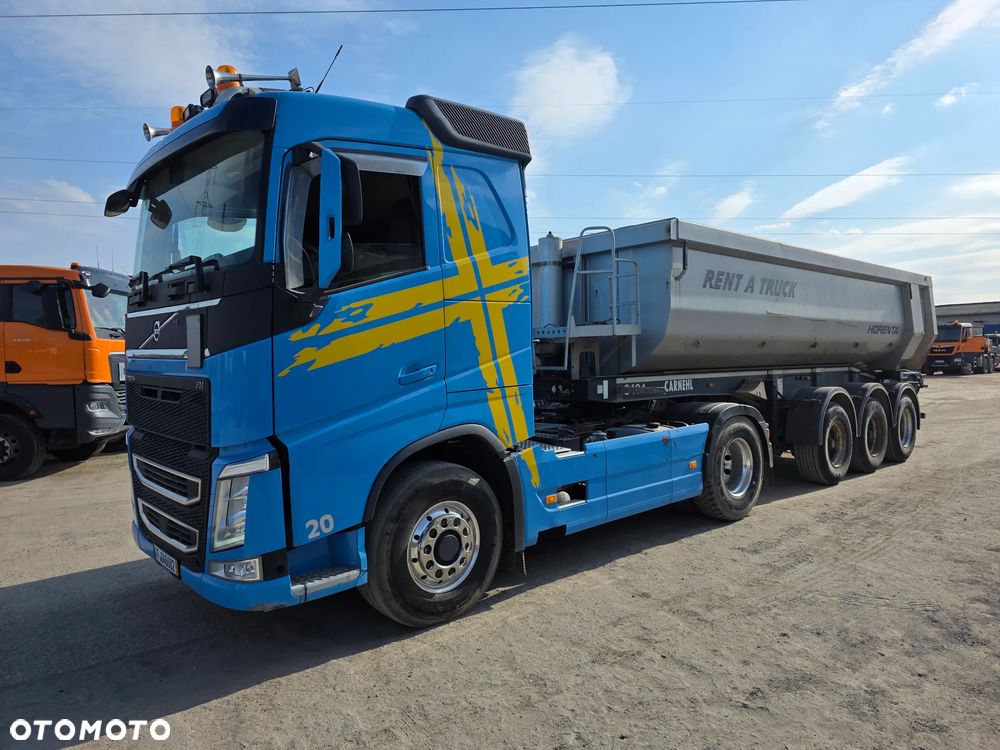 Volvo FH 500 4x4 Hydrodrive + Stalowa 26m3 Naczepa - 2