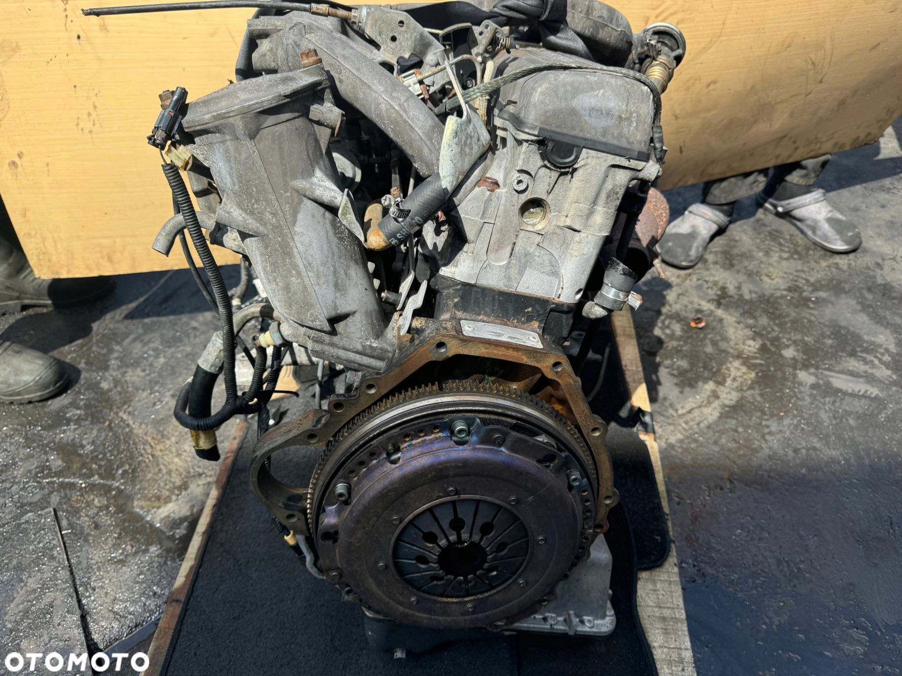SILNIK KOMPLETNY Ssang Yong MUSSO 2.9 TD KORANDO DAEWOO OM662LA SPRAWDZONY - 7