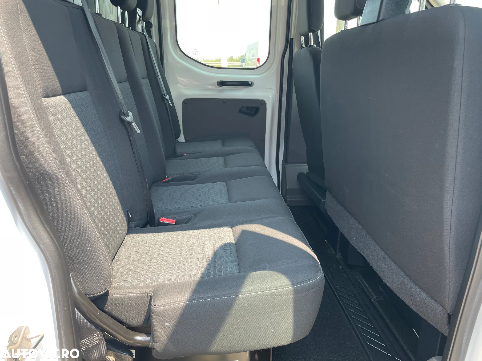 Ford TRANSIT D-CAB 2.0 TDCi 130 CP 7 locuri Bena Aluminiu 3200Lx2200l - 12
