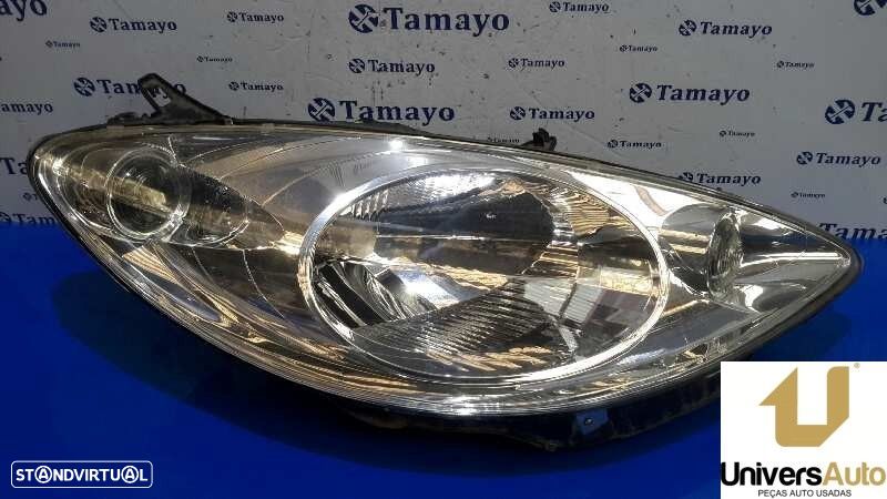 FAROL DIREITO PEUGEOT 1007 2005 -9644997180 - 4