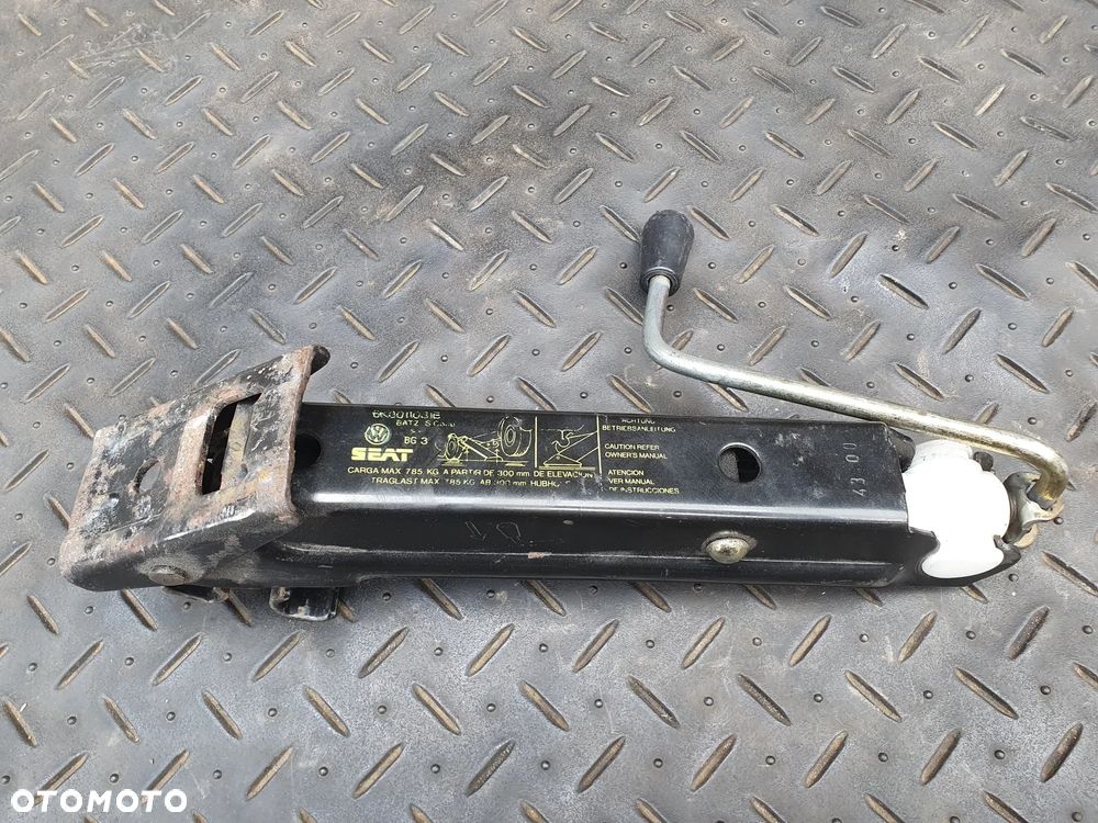 VW SEAT CORDOBA I IBIZA II LEWAREK PODNOŚNIK SAMOCHODOWY 6K0011031B 785KG ORYGINAŁ POSIADAM 5 SZT - 4
