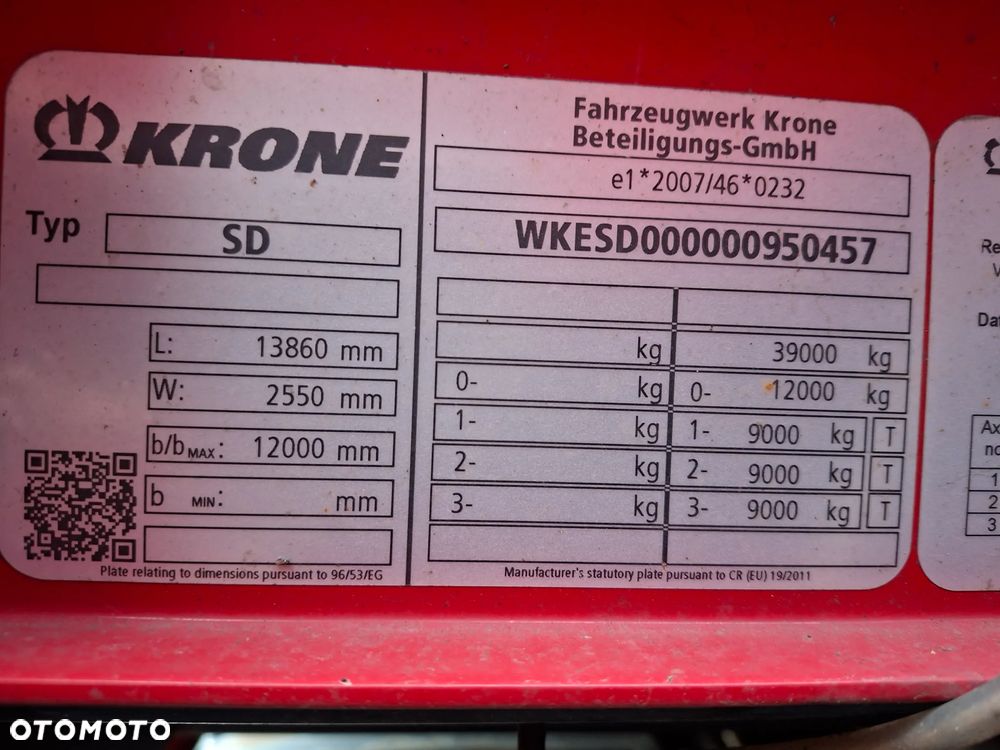 Krone SD 211TYS. KM 2020 - 13