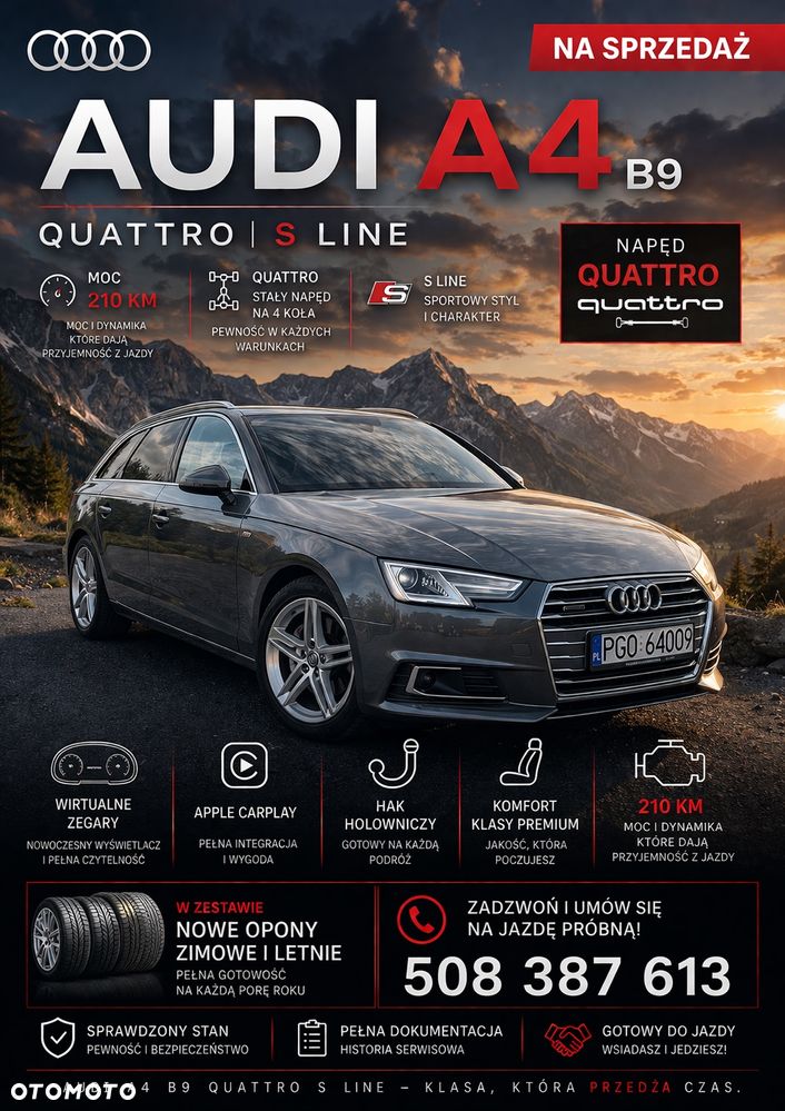 Audi A4 Avant 2.0 TDI S tronic quattro design - 1
