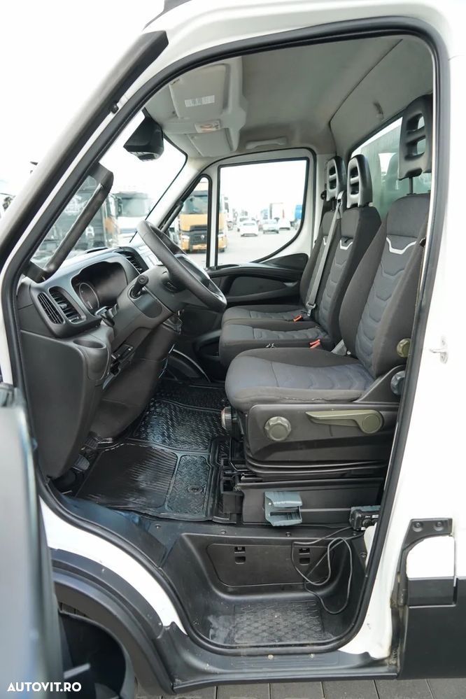 Iveco DAILY 35-160 / BASCULATOR SPATE / OȚEL / 3 LOCURI / DOUĂ / MANUAL / IMPORTAT / EURO 6 - 24
