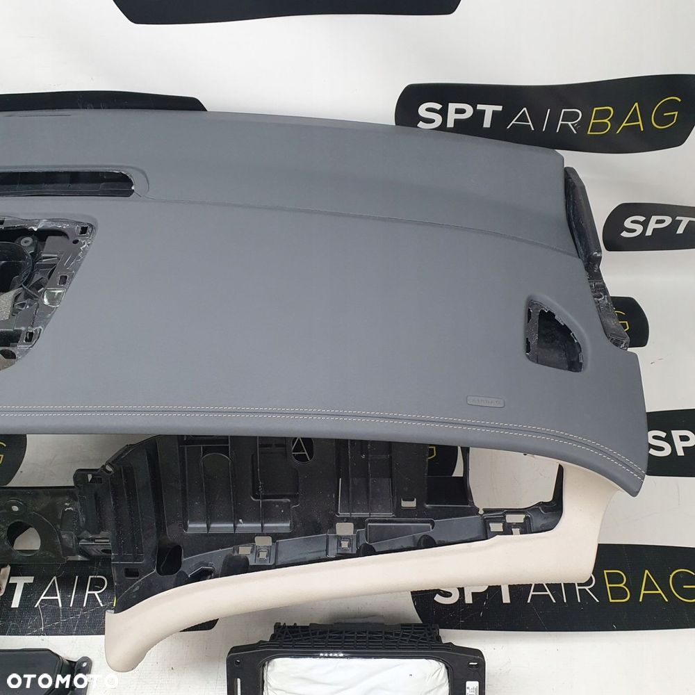 MERCEDES EQS DESKA ROZDZIELCZA KONSOLA KOKPIT PULPIT PODUSZKI AIRBAG AIR BAG PASY KIT SET - 4