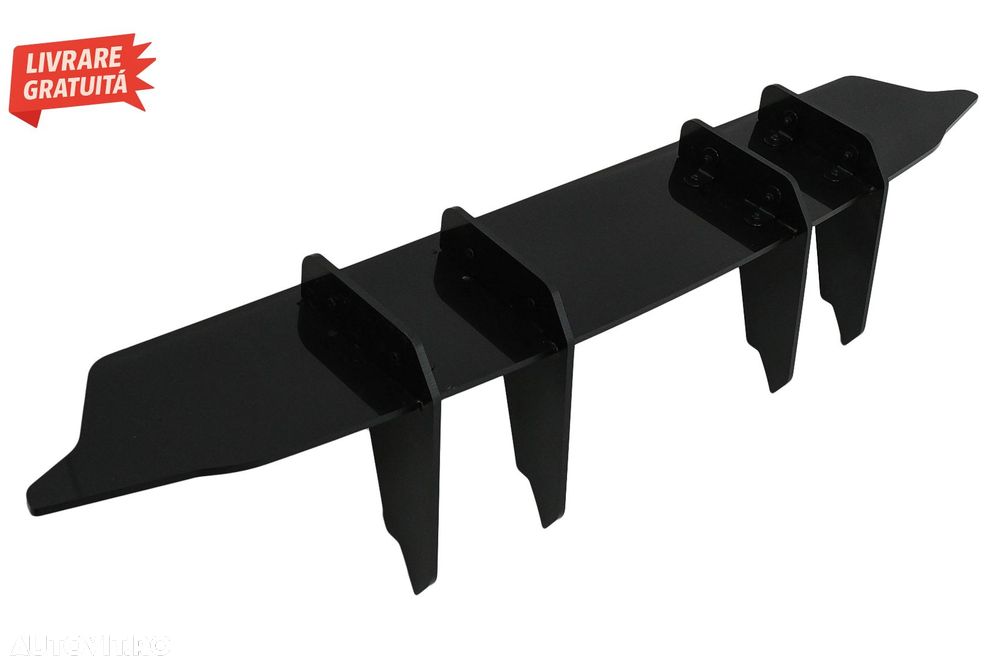 Extensie Difuzor Bara Spate Mercedes A-Class W177 Hatchback A45 S (2018+) Negru- livrare gratuita - 8