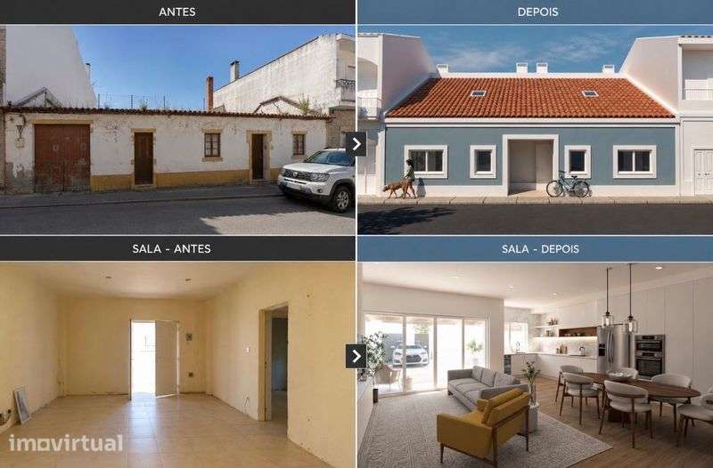 Terreno com Projeto Aprovado para 2 Moradias T3 | Investimento - Grande imagem: 2/12