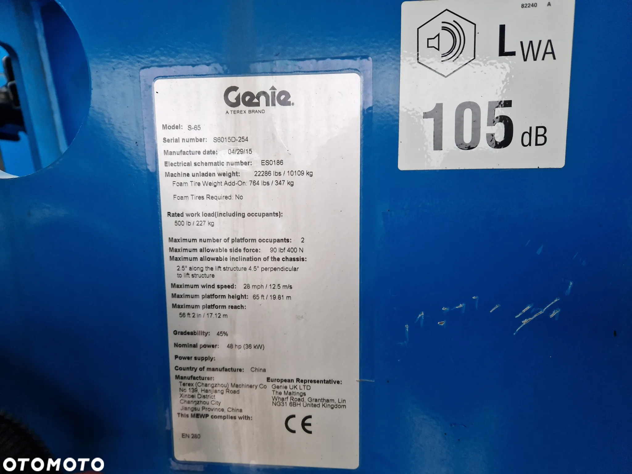 Genie S 65 RZ76 - 9