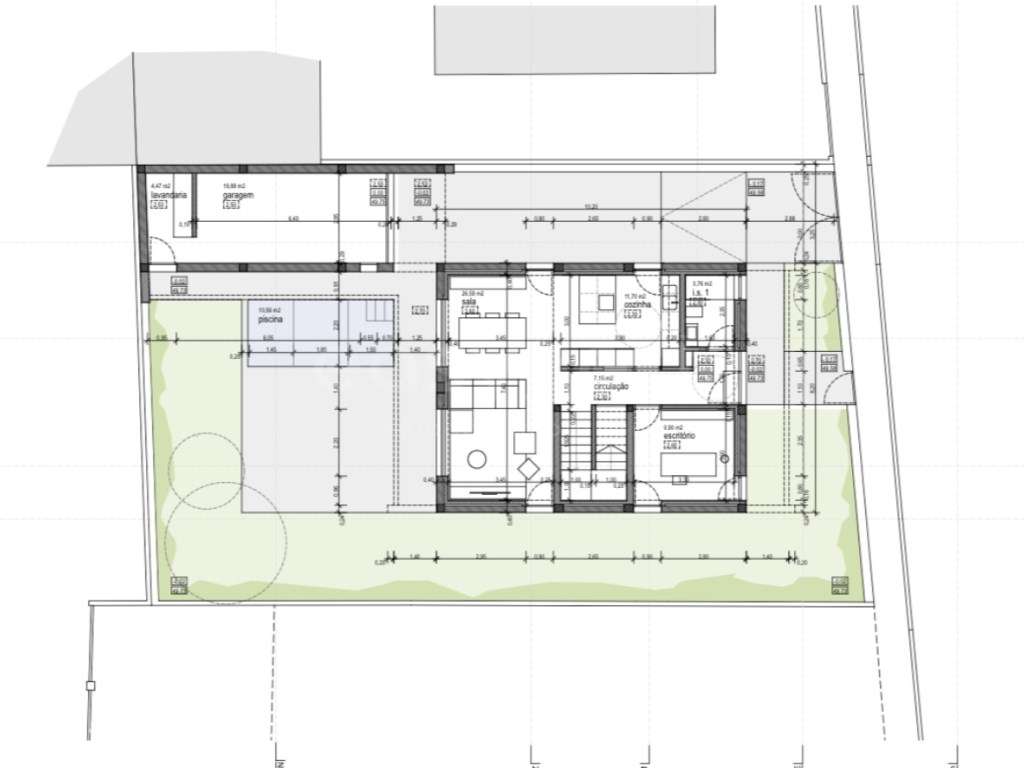 Moradia Isolada T4 c/Piscina e Garagem - Grande imagem: 5/6