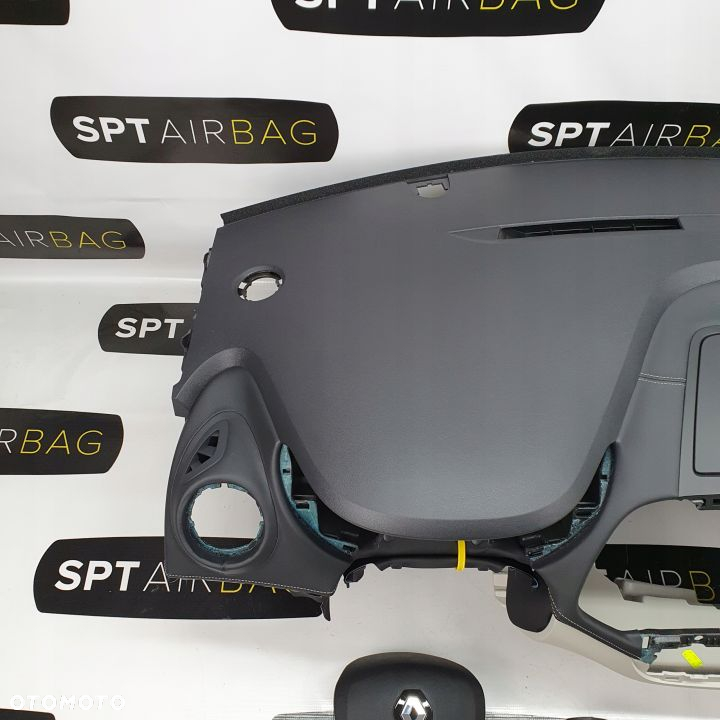 RENAULT CAPTUR LIFT DESKA ROZDZIELCZA KONSOLA KOKPIT PULPIT PODUSZKI AIRBAG AIR BAG PASY KIT SET - 2