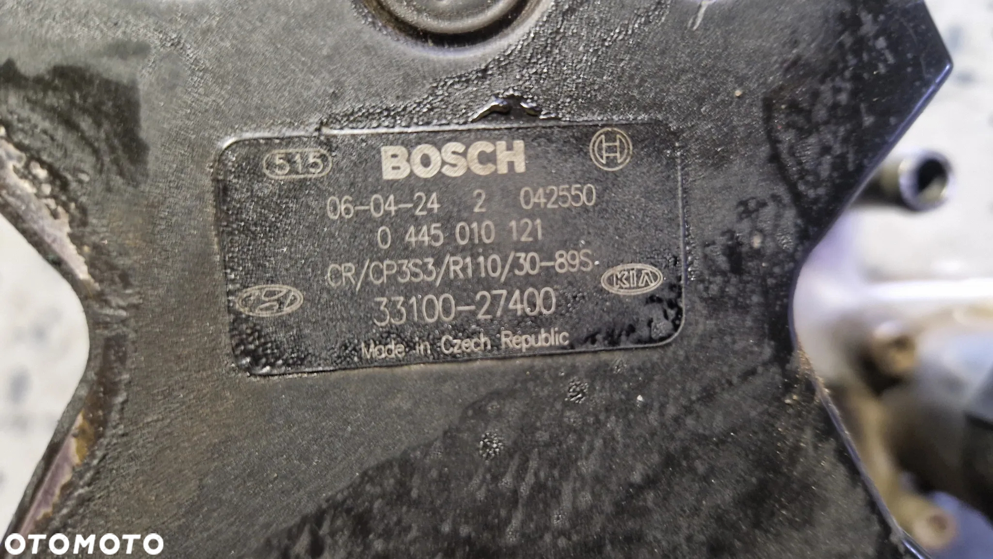 HYUNDAI KIA 2.0 CRDI POMPA WTRYSKOWA 0445010121  33100-27400 - 3