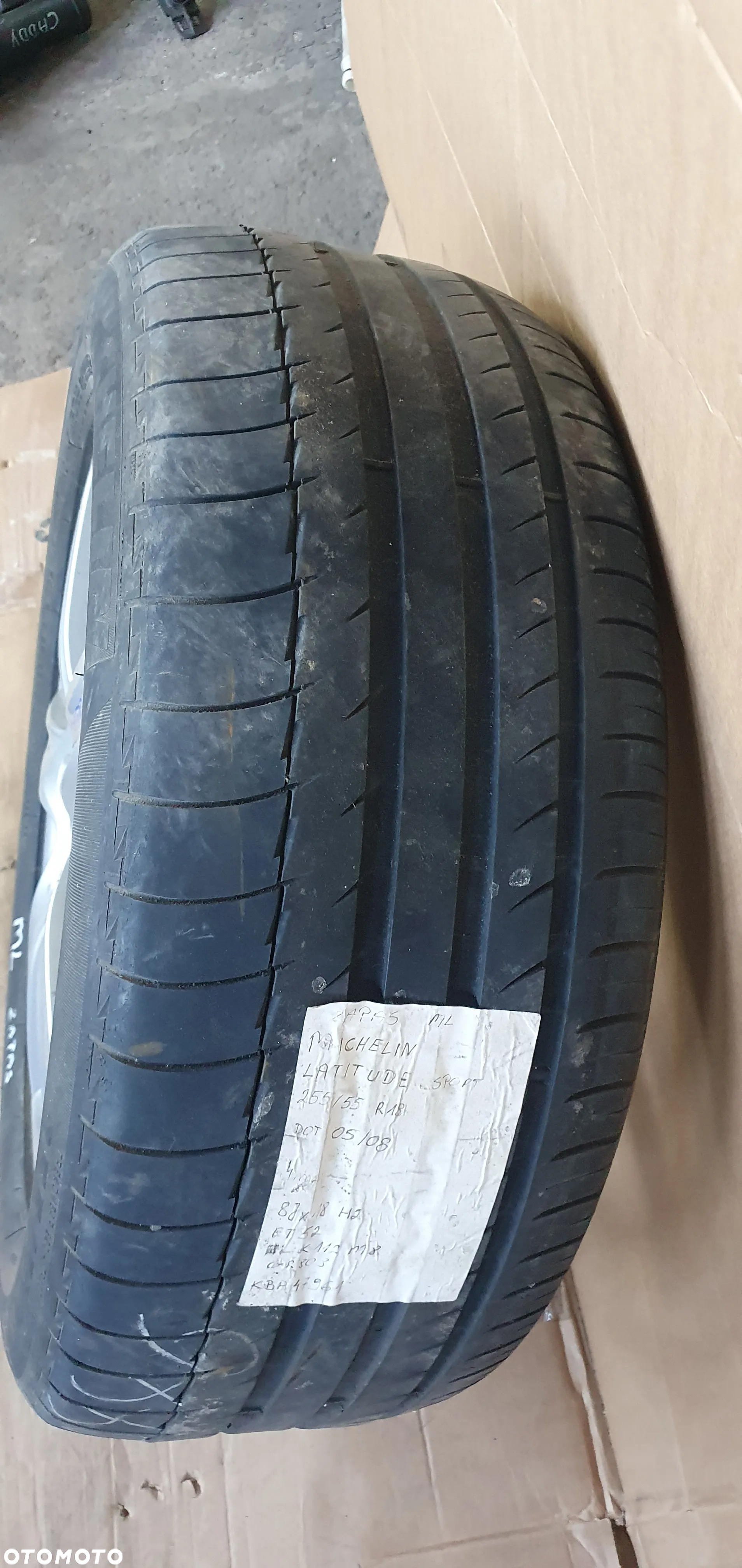 Alufelga felga aluminiowa 8J R18 ET52 5x112 Mercedes ML W163 KBA47961 - 5