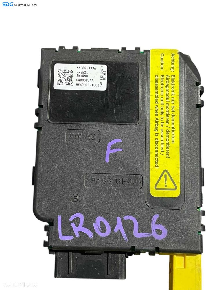 Calculator Modul Coloana Volan Volkswagen Caddy 2003 - 2010 Cod 1K0953549F [LR0126] - 1