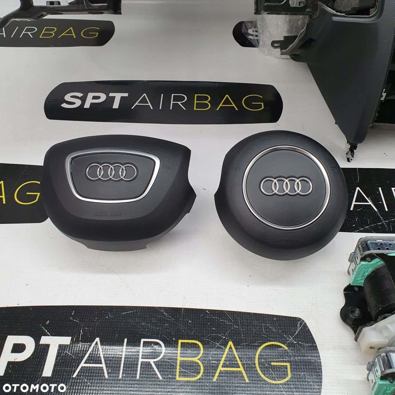 AUDI A5 8T KOKPIT DESKA KONSOLA PULPIT PODUSZKA AIRBAG AIR BAG PASY KIT SET - 6