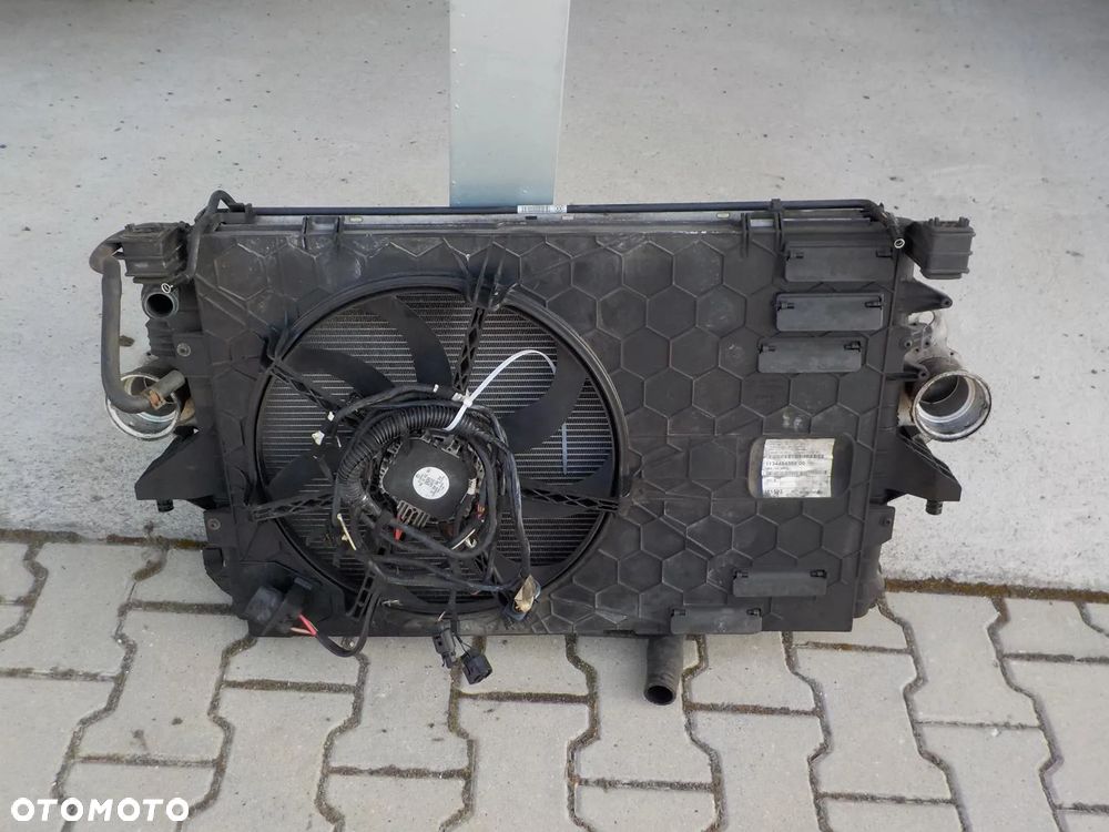 VW T5 2.0 TDI LIFT CHŁODNICA WODY WENTYLATOR INTERCOOLER - 3