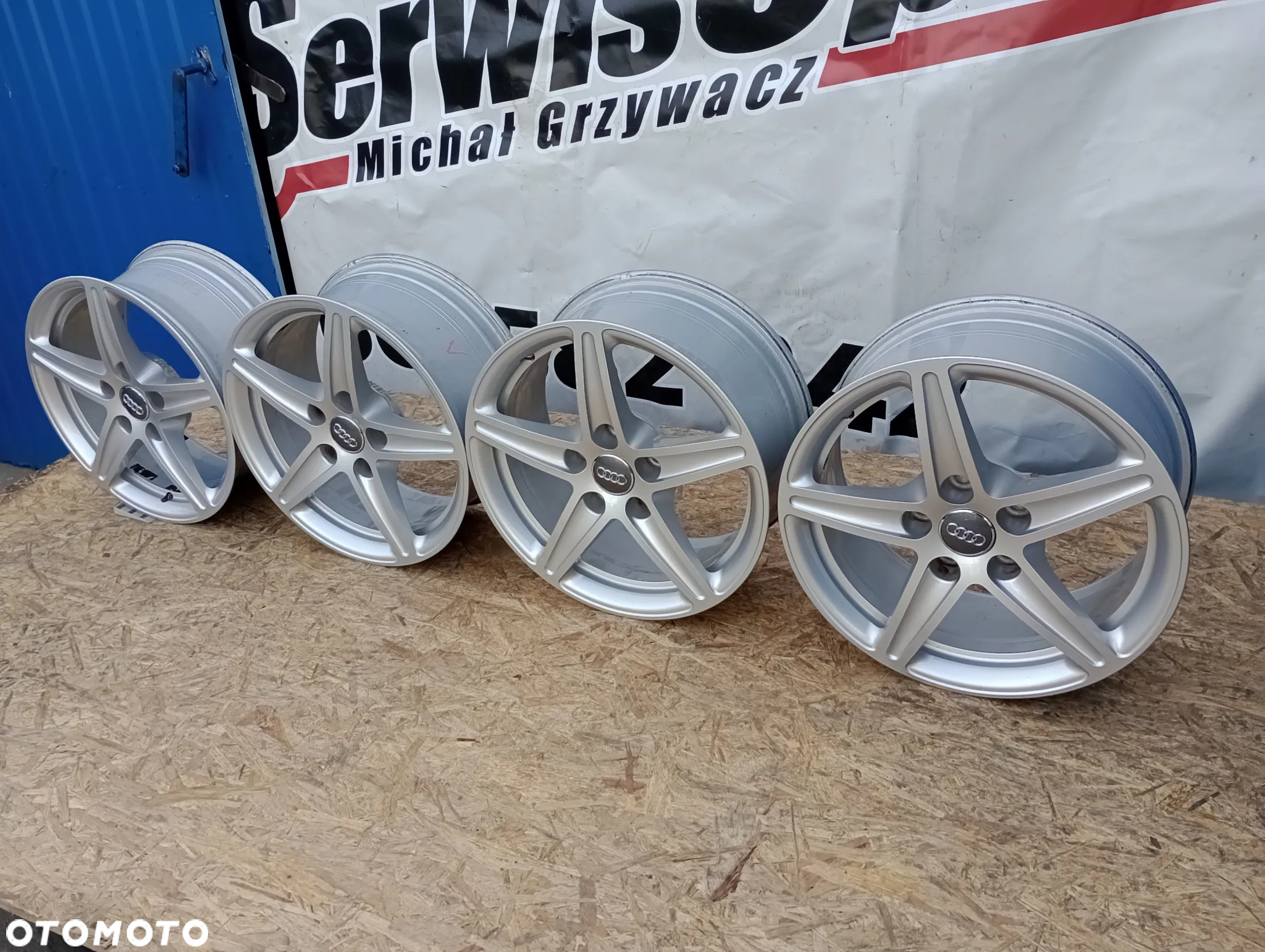 FELGI ALUMINIOWE 5x112 R16 7J ET35 66,6 AUDI A3 A4 A6 Q2 - 8