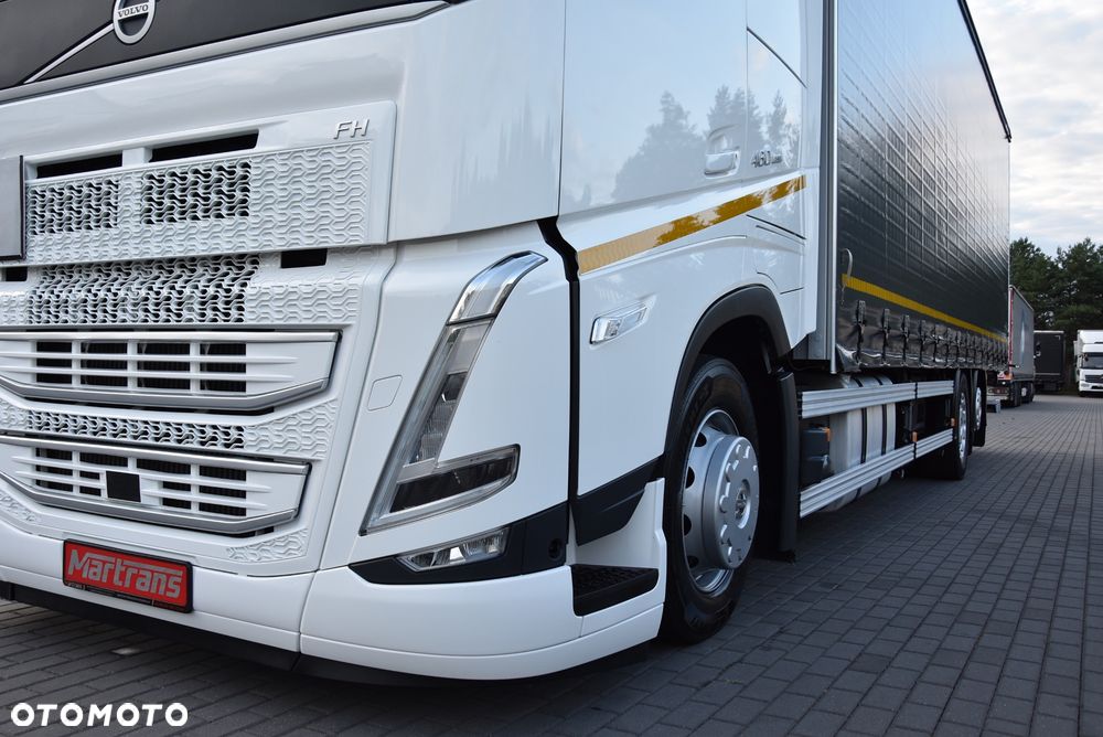 Volvo FH 460 EURO 6 / KABINA XL / FIRANA 9,5 M / NAVI / SOLARY / KLIMA POSTOJOWA / KAMERY / CAŁY NA PODUSZKACH / WINDA DHOLLANDIA / ZABUDOWA REDOS / 24 PALETY / AUTOMAT / SALON POLSKA / SERWIS ASO VOLVO / STAN IDEALNY !! - 11