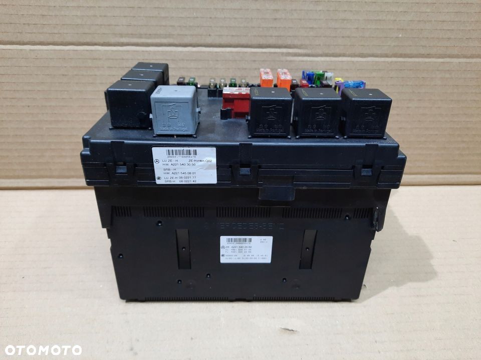 MERCEDES W221 MODUL STEROWNIK SAM A2215402462 - 1