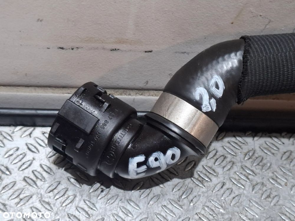 Wąż rurka przewód chłodnicy BMW E90 E91 2009 lift 2,0 D nr 928591 - 3