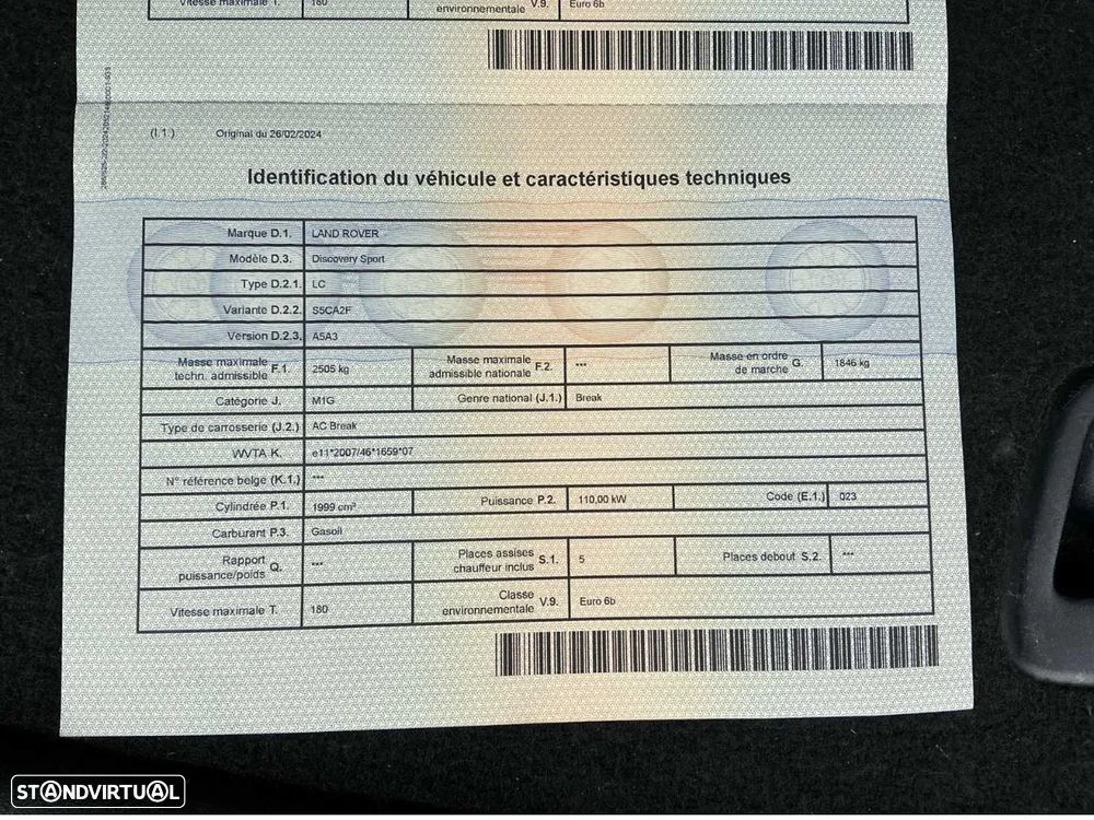 Land Rover Discovery Sport 2.0 TD4 SE Auto - 52