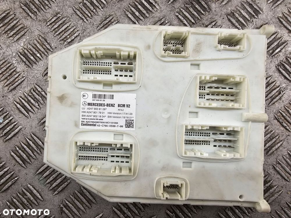 mercedes w177 amg moduł sterownik sam a2479008109 - 1