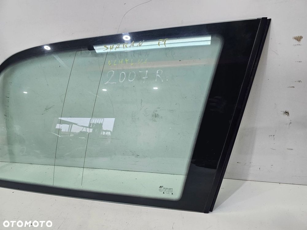 SZYBA KAROSERYJNA PRAWA VW SHARAN II UCHYLNA - 2