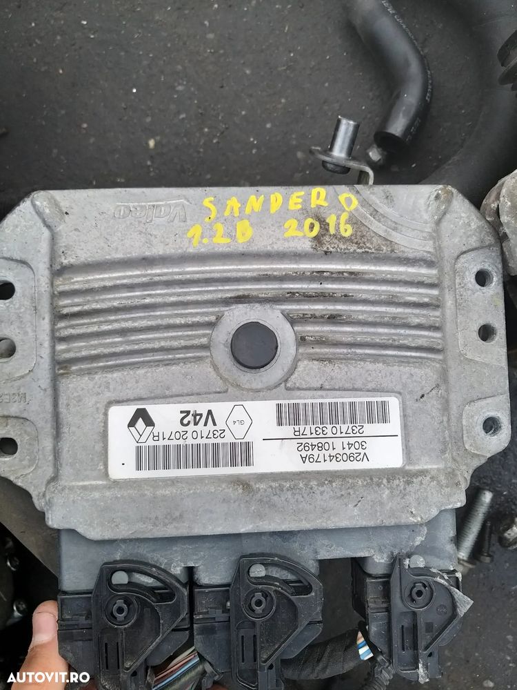 Calculator cod: 237103317R pentru Dacia Logan Sandero an din 2016 , 1.2 Benzina - 1