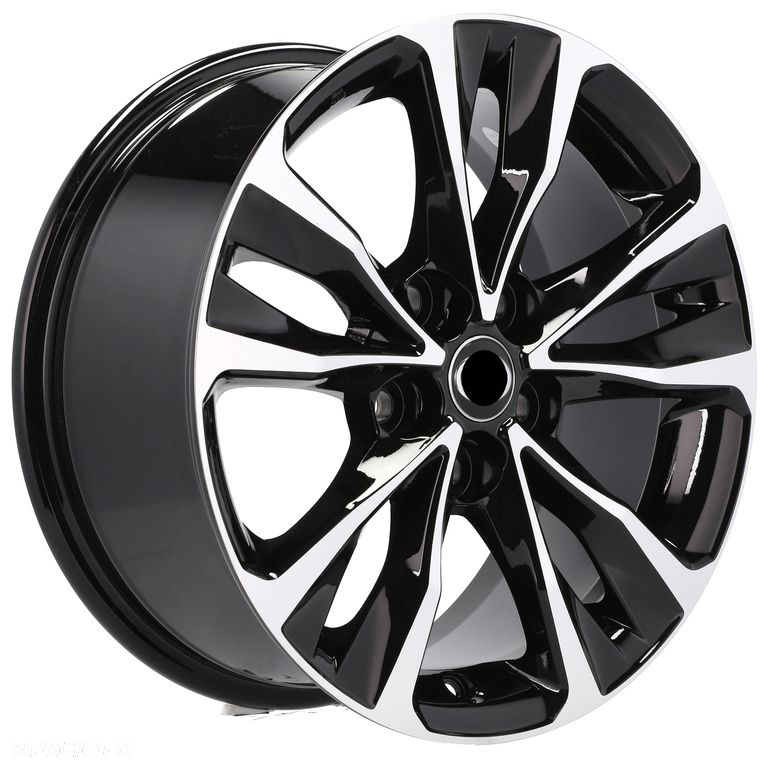 4x Felgi 17 m.in. do TOYOTA Auris Avensis Corolla Camry CH-R Corolla Yaris Cross Rav 4 - A5499 (BK52 - 7