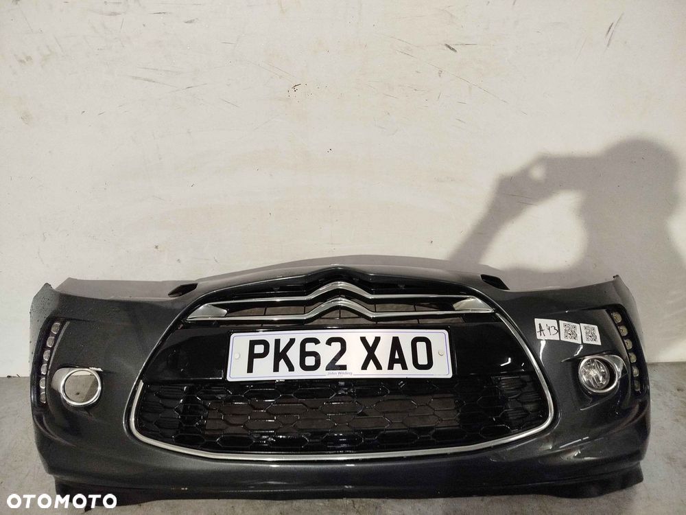 + ZDERZAK PRZÓD PRZEDNI CITROEN DS3 KTH SZARY LED DRL HALOGENY - 1