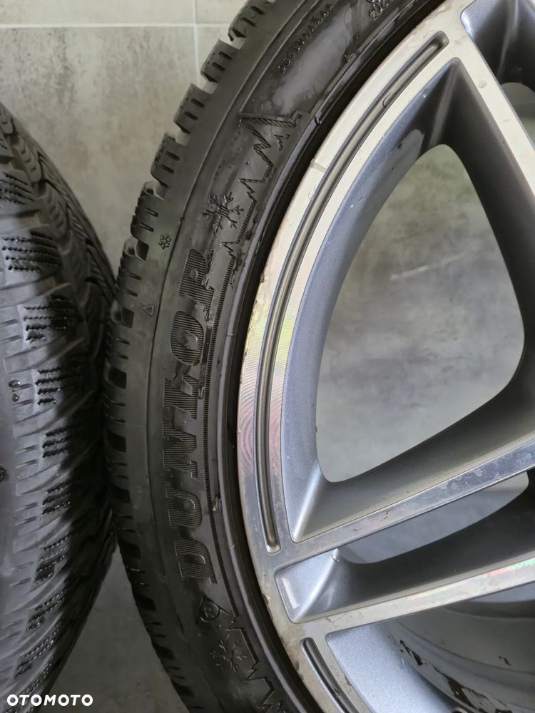 Felgi Koła Mercedes-Benz AMG RONAL 8x18 ET45 A2044019402 opony DUNLOP WinterSport 5 235/40/18 - 10