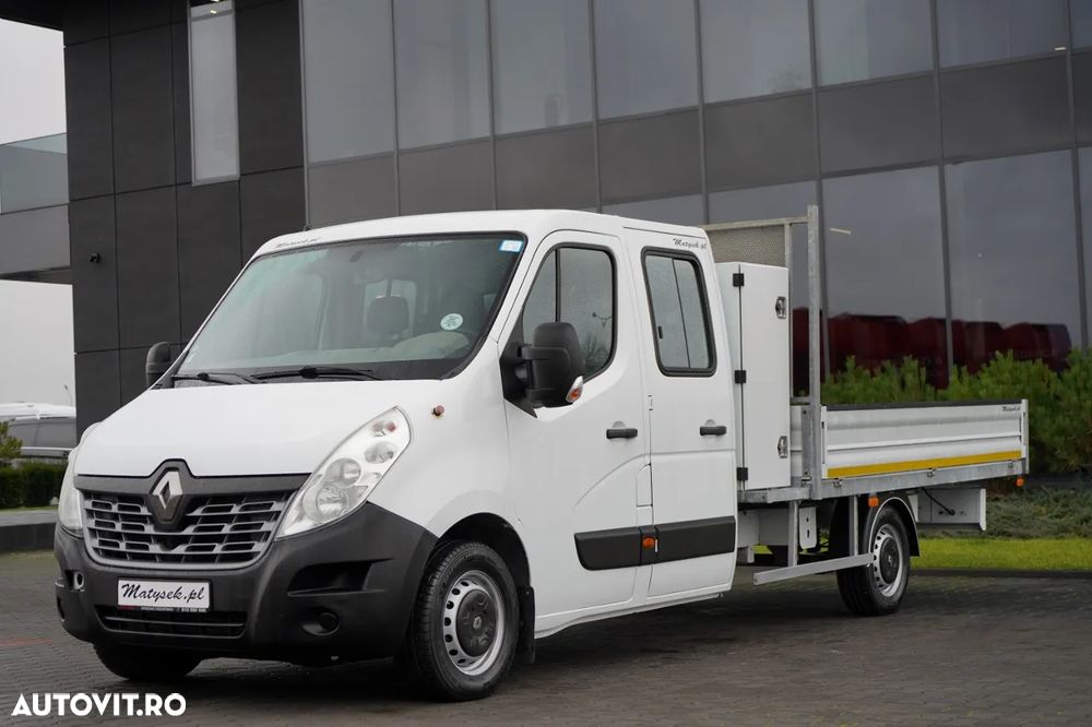 Renault MASTER MAXI / CREW / DOCK / LIVRARE 3,4 m / MANUALĂ / TRUSA DE SCULE / IMPORTAT - 1