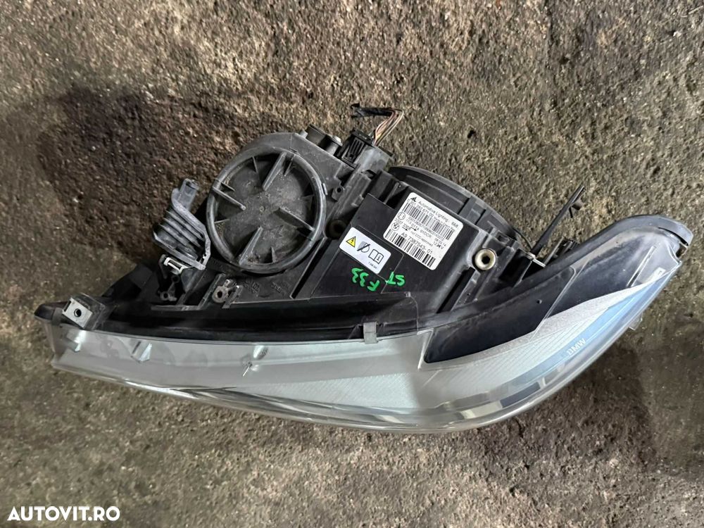 Far stanga dreapta complet bixenon BMW seria 4 F32 F33 F36 cod 7387544 7387543 - 10