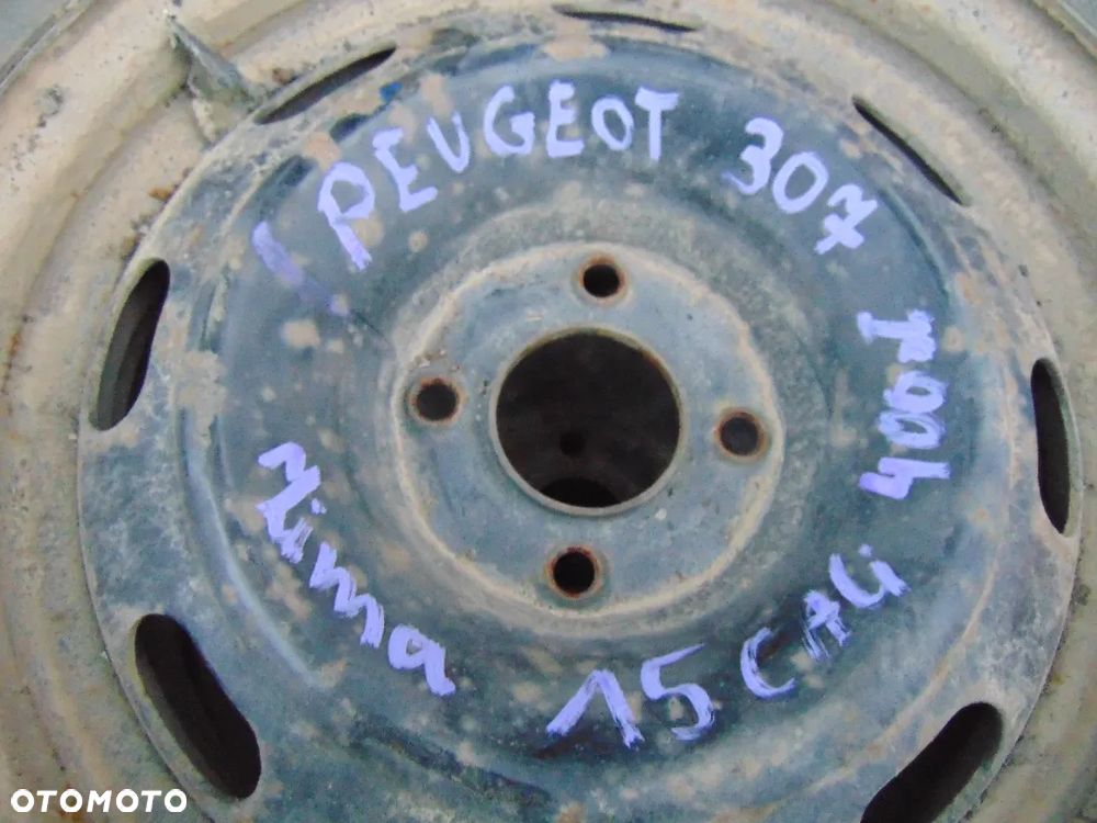 Koła peugeot 307 SW R15 195/65 zima - 1