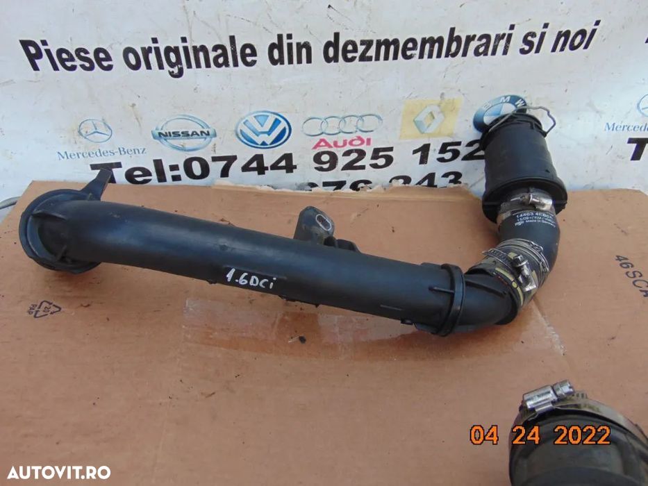 Conducta intercooler Nissan X Trail 1.6 t32 qashqai 1.6dci renault kad - 1