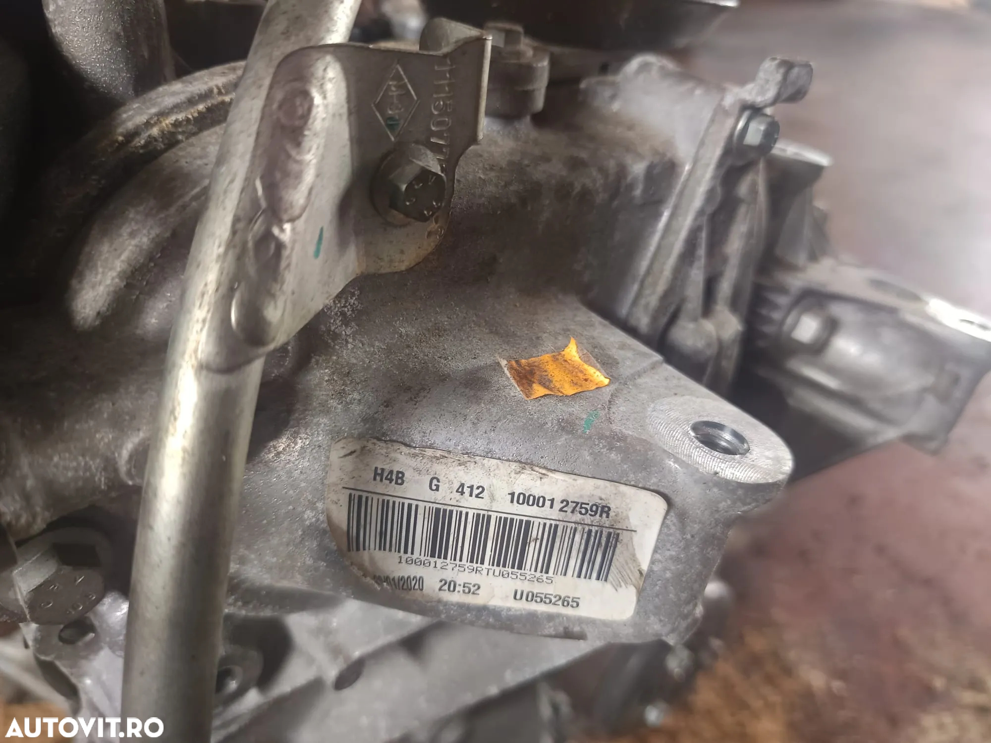 Motor dezechipat Renault Clio IV 0.9 TCE Cod motor: H4BG412 - 4