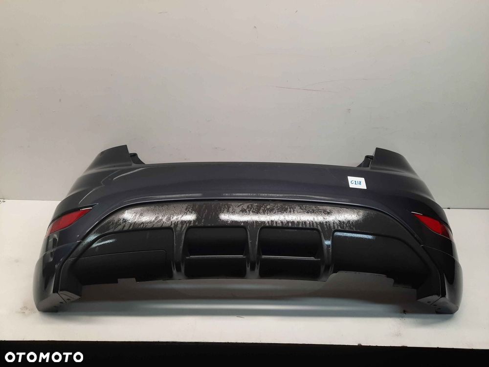 ^ ZDERZAK TYŁ TYLNY FORD FIESTA MK.7 7 VII ST LINE RS TUNING F0 SZARY GRAFITOWY - 1