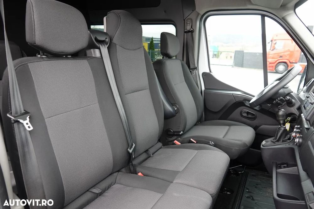 Renault MASTER / CAROSERIE ROATĂ / FUGO / CABINĂ MIXĂ 7 LOCURI / CAROSERIE / DEALER POLONESC / UNIC PROPRIETAR - 31