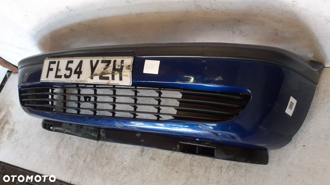 * ZDERZAK PRZÓD PRZEDNI OPEL ZAFIRA A I 1 Z21B GRANAT GRANATOWY - 3