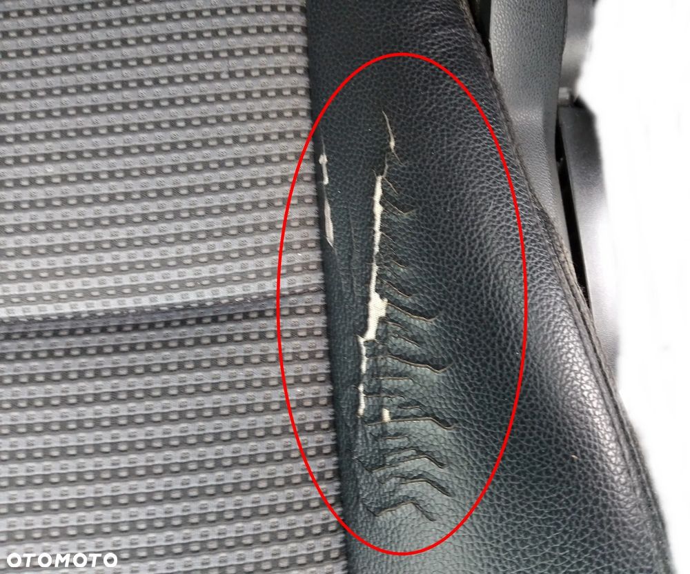 MERCEDES A-KLASA W169 04-08R FOTEL KIEROWCY LEWY PRZEDNI PRZÓD PÓŁSKÓRA - 2