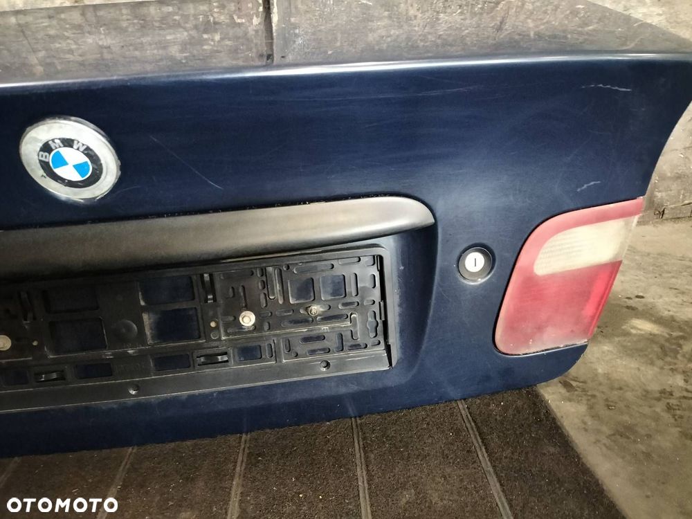 KOMPLETNY TYŁ KLAPA BAGAŻNIKA ZDERZAK TYŁ LAMPY BMW E46 263/5 DUNKELBLAU - 15