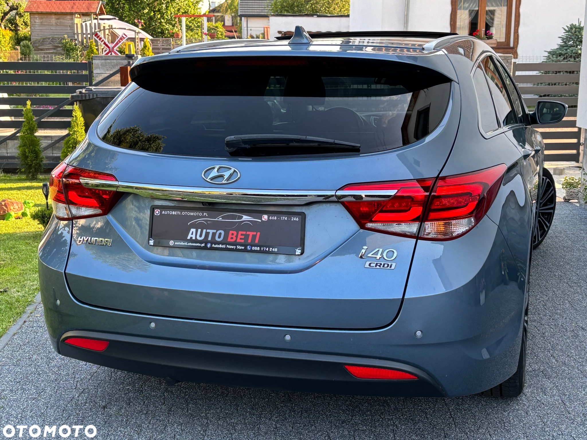 Hyundai i40 Kombi blue 1.7 CRDi DCT Premium - 39