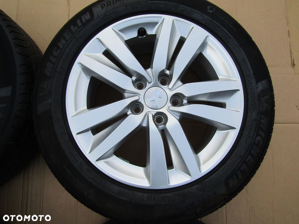 4x Felgi Koła 16 Peugeot 308 II 508 407 Rifter Expert III Partner III Citroen Jumpy Berlingo III Toyota Proace 7 j 5x108 ET44 + Opony 205/55 16 Michelin - 7