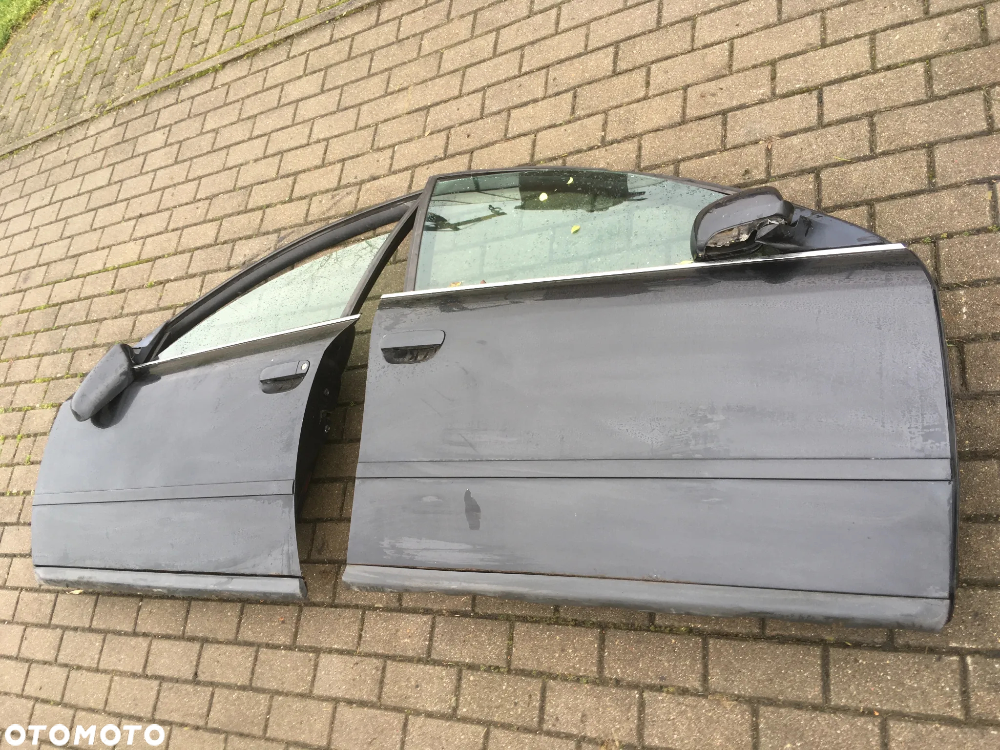 AUDI A6 C5 DRZWI PRAWE TYŁ LD7L BEZ RDZY - 6