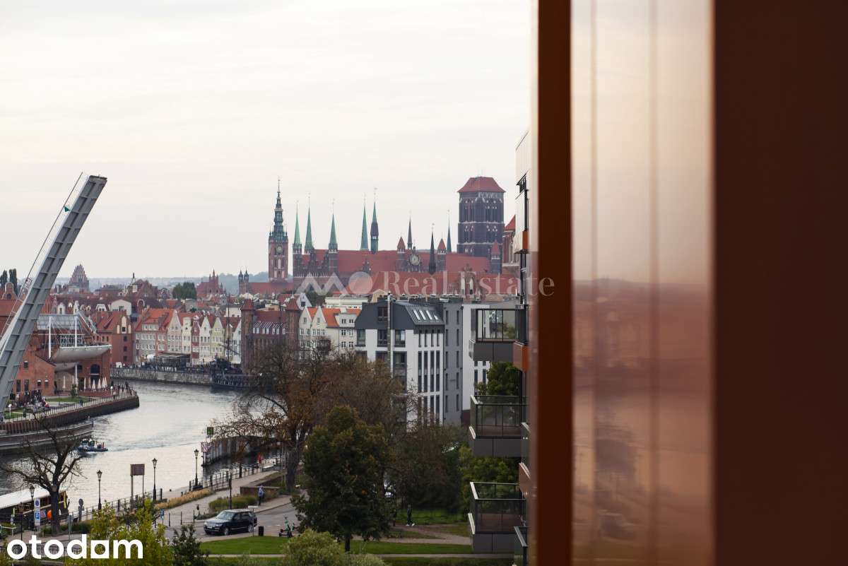 Widokowy apartament 4 pokoju w śródmieściu Gdańska